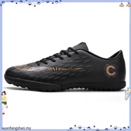 [Ready stock]32-43 Men Soccer Shoes Children FG Football Boots Women Soccer Boots