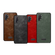 SULADA SAMSUNG Galaxy Note 10+ 皮紋保護套(紅色)