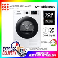 Samsung 8KG Heat Pump Dryer | DV80TA220AE/FQ (Tumble Dryer,Dryers,Clothes Dryer,Dryer Machine,烘干机)