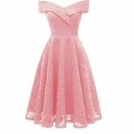 dandelia / DRESS LOFOTEN BRUKAT (dc) / dress sabrina / midi dress / party dress / elegant dress / dr