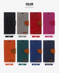 [Haojia phone case] GOOSPERY เคสหนังแบบพับพร้อมช่องใส่การ์ดสำหรับ Iphone 7 8Plus X Xr 11 12 Pro Max Samsung Note 20 S22