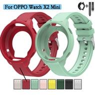 For OPPO Watch X2 Mini Wrist Strap High Quality Silicone Watchband and Watch Case Decoration For OPP
