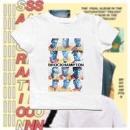 Baby Tee BROCKHAMPTON Saturation III Y2k 90's T-Shirt