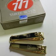 777 Original Nail Clippers Made in Korea Medium Size 777 Gold Stainless Nail Clipper