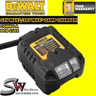DeWalt 12V MAX*/20V MAX*/FLEVOLT® 2 Amp Charger DCB1102 DCB 1102