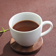 Ceramic Cups, Coffee Cups, Tea Cups, Ohio Ceramic Cappuccino Cups 2 White Enamel, Thick, High Qualit