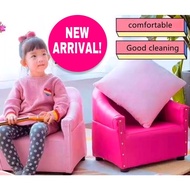 KIDS SOFA BABY SOFA LEATHER WATERPROOF SOLID WOOD