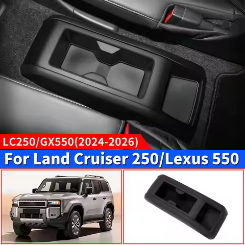 For Toyota Lexus GX550 550 2024-2026 Land cruiser 250 LC250 Prado 2nd Rows 6 Seat Middle Cup Protect