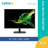 Acer 21.5" EK221QH Monitor (VA-FHD-1MS-100HZ)