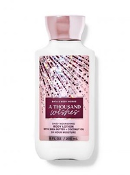 Bath and Body Works Super Smooth Body Lotion - A Thousand Wishes (平行進口貨品)
