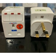 #Surge PROTECTOR# Sum 3way Adaptor with Switch