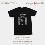 EXHUMATION band cotton T-shirt
