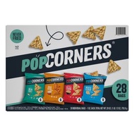 POPCORNERS - 28包 x 1盎司 爆米花零食 4款口味 (平行進口)