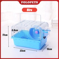FOLOPETS Kandang Hamster Rumah Hamster Cage Sugar Glider - Kandang Hamster Sugar Glider Jumbo Set