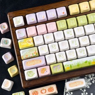 【EN/TH/KR/ZHUYIN】MAIMOOO Spring Graffi Thai Keycap MOA/Cherry Profile 120 Keys PBT Dye Sublimation A