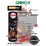 SAMURAI Spray Paint Yamaha Motorcycle Colour No.Y136 SS Two Silver