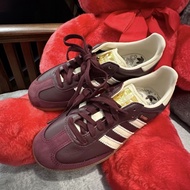 รองเท้าผู้หญิง ADIDAS SAMBA OG 'MAROON' WOMEN (ID0477) สีแดง 37