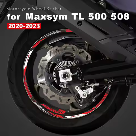 Motorcycle Wheel Sticker Waterproof Decals for SYM Maxsym TL 508 500 TL500 TL508 Accessories 2020-20