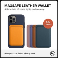 [MY] MagSafe Leather Wallet Magnetic Card Holder For iPhone 12 / 12 Mini / 12 Pro / 12 Pro Max / 13 / 13 Mini / 13 Pro / 13 Pro Max / 14 / 14 Plus / 14 Pro / 14 Pro Max