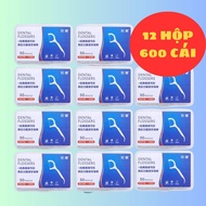 [COMBO] 15 Hộp 750 Cây Tăm Chỉ Nha Khoa Hộp 50 Cây Dental Flossers Tăm Chỉ Vệ SInh Răng Miệng
