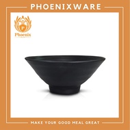 Divided Bowl 5.5 Inches Melamine Black Phoenix F158555