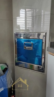 Supply + Installation / Replacement HDB &amp; Condo Stainless Steel Rubbish Chute