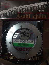 โซ่ สเตอร์ KAWASAKI KLX-150 /Dtracker-150 14T 47T ข้อหนาสินค้าเกรดA คุณภาพสูง