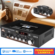 G919 Preamp parametrik Bluetooth  HIFI karaoke usb high quality Mobil Bluetooth Amplifier Home Auto Stereo Subwoofer Penguat Suara Speaker Bluetooth