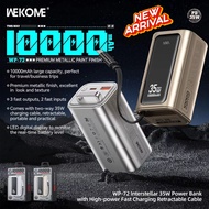 (CCC certified) WEKOME WP-72 35W TYPE-C CABLE 80CM Power Bank (10000mAh) CCC certified