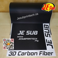 Car Vehicle 6D Carbon Fiber Vinyl Wrap Film Car Sticker - Premium Matte Carbon Fiber Vinyl Sticker