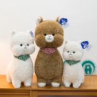 Wholesale Cute Alpaca Plush Toy Alpaca Ragdoll Girl Doll Pillow Gift Doll