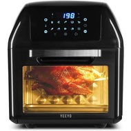 YEEYO Electric Air Fryer Rotisserie Oven, Digital Multi Air Cooker 10-in-1,12 Litre 1500W for Home Use