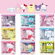 代購 韓國限定 Sanrio DIY貼紙發聲鎖匙扣 毛公仔 正品 水怪 Hangyodon keroppi usahana Cinnamoroll PC狗 布甸狗 比卡超 Pokemon 百變怪 卡比
