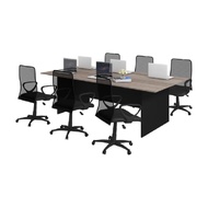 INDEX LIVING MALL ชุดโต๊ะประชุม รุ่นแอคทีฟ พร้อมเก้าอี้