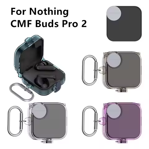 New Anti-Scratch Transparent TPU Earphone Protective Case For CMF Buds Pro 2 Earphone Case Protector
