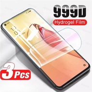 HTCU23 U23Pro U24Pro WildfireX 3Pcs 999D HD Clear Soft Hydrogel Film For HTC Wildfire E5 E Plus star