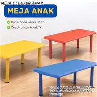 CHILDREN'S STUDY TABLE 60 X 120 CM || PLAYGROUND STUDY TABLE || PAUD BACK TABLE || KINDERGARTEN STUD
