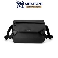 MENSPE Mens Bag Shoulder Messenger Bag Waterproof Sling Crossbody Bag Business Bag Multi-Layer Pocke