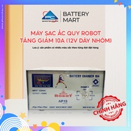 MÁY SẠC ẮC QUY ROBOT TĂNG GIẢM 10A (12V DÂY NHÔM)