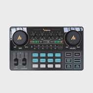 Bộ trộn âm thanh/ Soundcard mixer Livestream Maono AM200