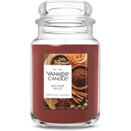 Yankee Candle Kitchen Spice, Scented Candle, 22oz Large Jar with up to 150 Hour Burn Time, Giftable 