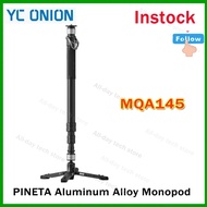 ZSBHT YC YC Onion PINETA Monopod SE 135ซม. 142ซม. หนึ่งฝาพับปลดล็อคน้ำหนักบรรทุกสูงฐานยางพาราอเนกประ
