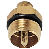 DIY合作社 固定平噴頭 斜噴頭 三孔 香菇嘴 園藝 噴水頭 灑水器 4分 (360度)