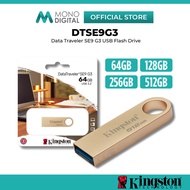 KINGSTON DTSE9G3 DATA TRAVELER USB 3.2 GEN 1 FLASH DRIVE THUMBDRIVE PENDRIVE SE9 G3 - 64GB / 128GB /