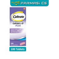 Caltrate Calcium + D Plus 100 Tablets EXP:05/2027 [ Caltrate 600 Plus Farmasi CS ]