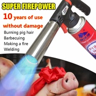 torch gun gas original 2024 new upgrade model bigger and safer Auto Lgnition Suitable For Cooking Cake Camping Picnic heavy duty blow torch gun flame lighters torch butane blue torch gun with butane set gas torch machine butane torch bluetorch gun set