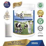 【正品升级版】IG8 - Imuno Colostrum Milk Powder 益生菌新西兰牛初乳（350g）