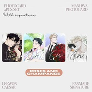 BL MANHWA FULLCARD PHOTOCARD SIGNED FANDMADE MERCH