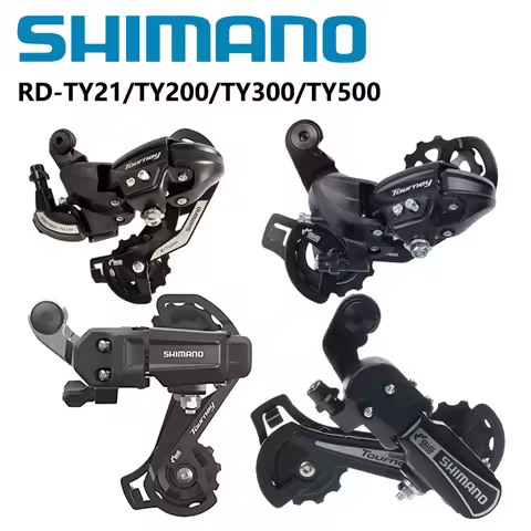 Shimano Tourney RD-TY21/TY200/TY300/TY500 Rear Derailleur 6/7 Speed For MTB Mountain Bike Bicycle In
