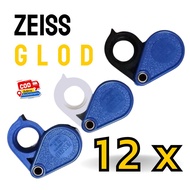 V12: ฟรีสายคล้องคอ กล้องส่องพระ ZIESS GOLD 12x เลนส์แก้วแท้ ใส นส่องขยาย แว่นส่อง บอดี้พลาสติก Serie